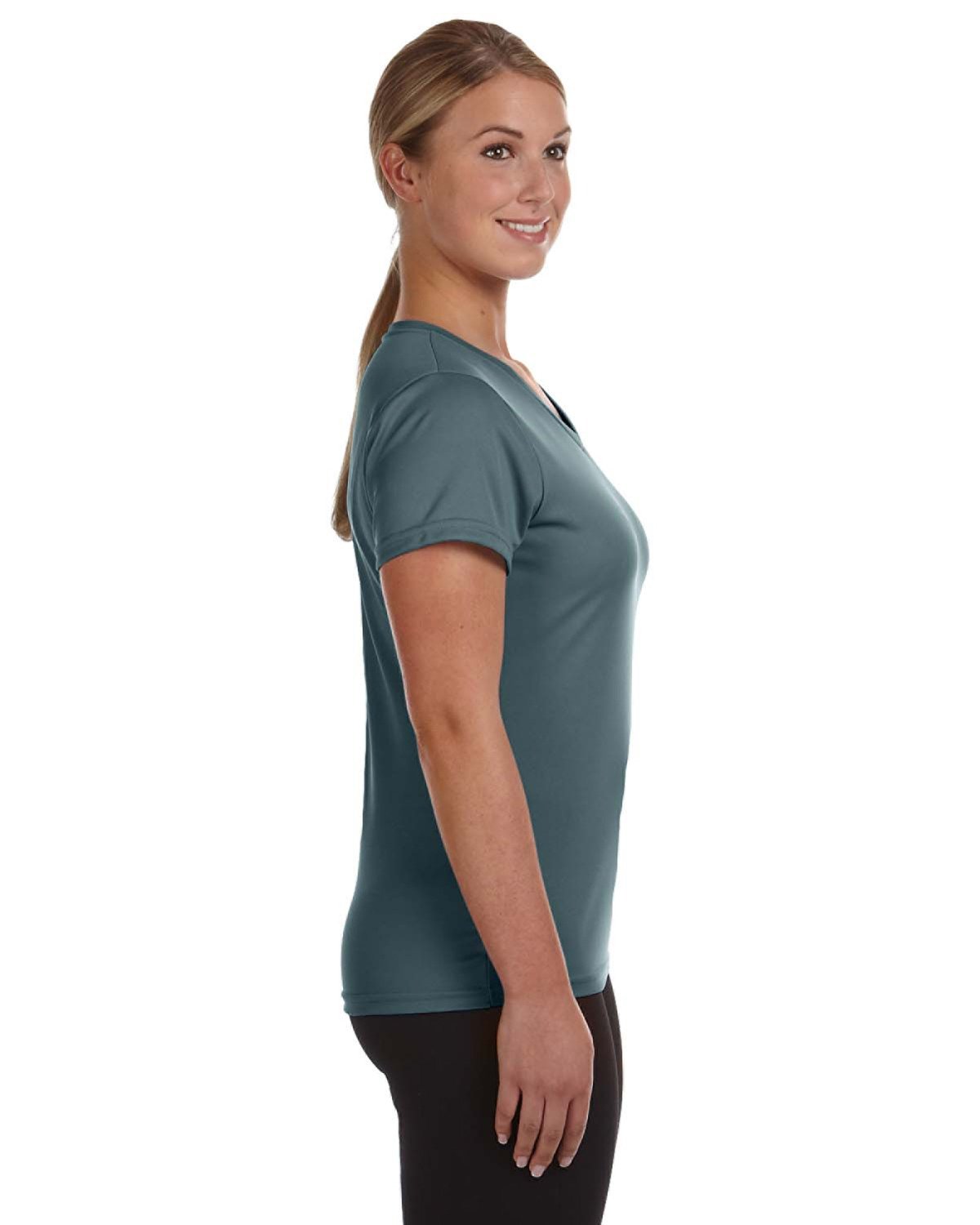 **Augusta Sportswear 1790 Ladies' NexGen Moisture-Wicking T-Shirt - Lightweight & Breathable for Running, Yoga & Workouts**
