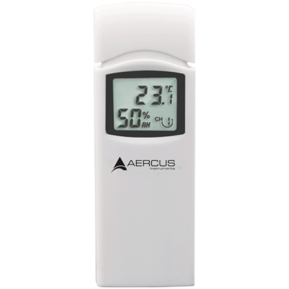 Aercus Instruments WeatherSpy Desktop Multichannel Weather Station - Accurate Indoor/Outdoor Temperature Humidity Monitor for Home, Office & Greenhouse Use