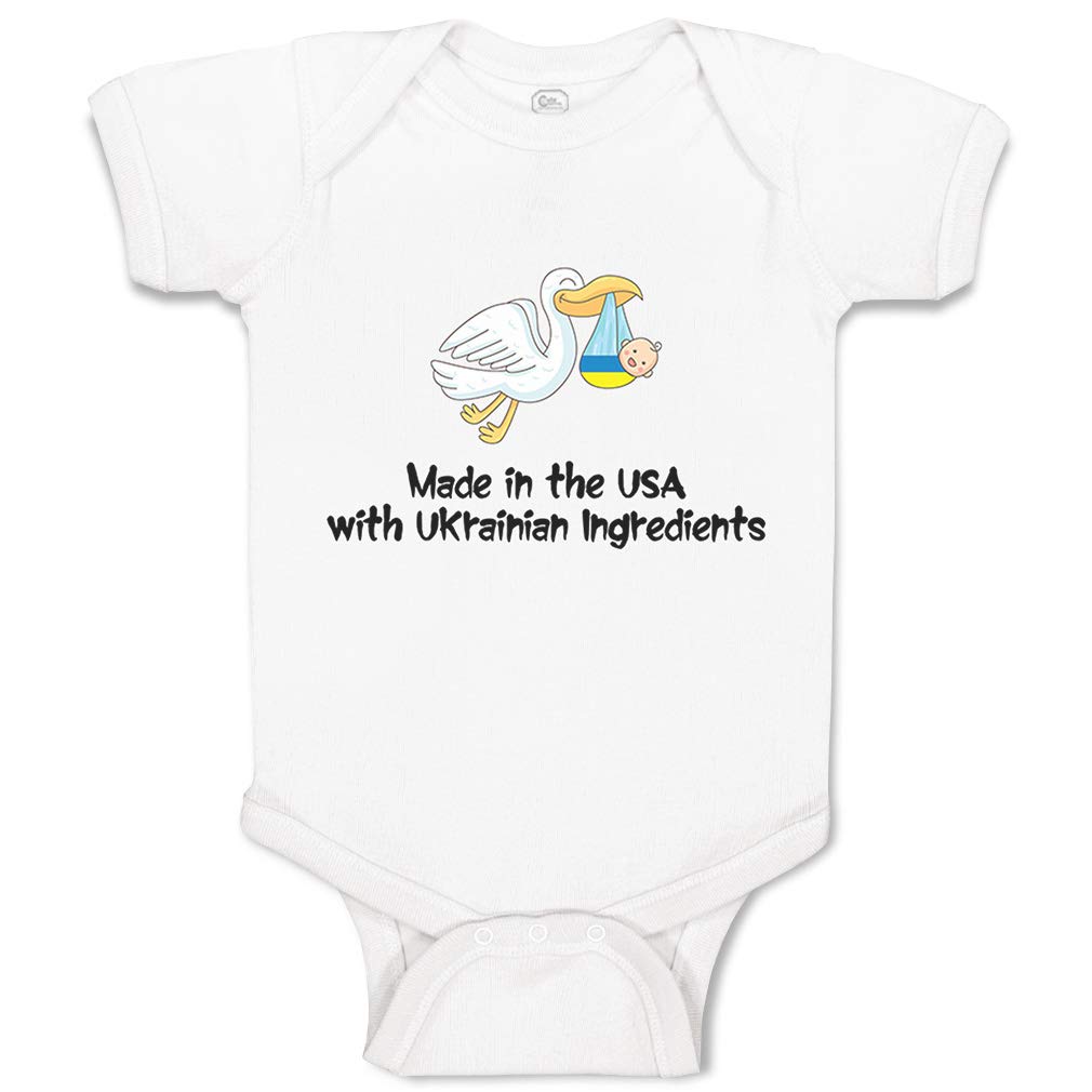 Adorable Cute Rascals Baby Bodysuit - 100% Cotton Made in USA with Ukrainian Materials | Soft & Comfortable Unisex Infant Onesie for Boys & Girls | Perfect for Playtime, Photo Shoots & Everyday Wear