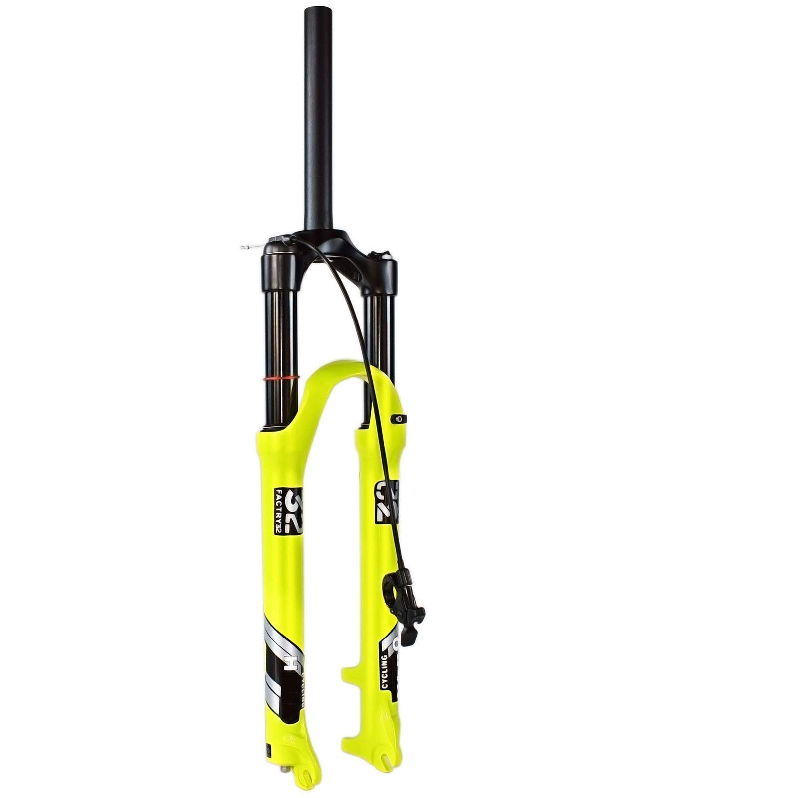 Premium Mountain Bike Air Fork - 26/27.5/29 Inch Magnesium Alloy Suspension Fork with 120mm Travel - Compatible with 1.5-2.45