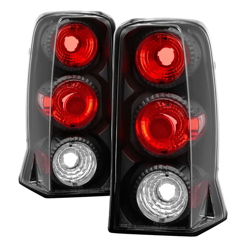 Spyder Auto 5001597 Euro Style LED Tail Lights - Black/Clear Smoke Lens - Compatible with [Vehicle Model] - Enhance Style & Visibility for Night Driving & Car Shows