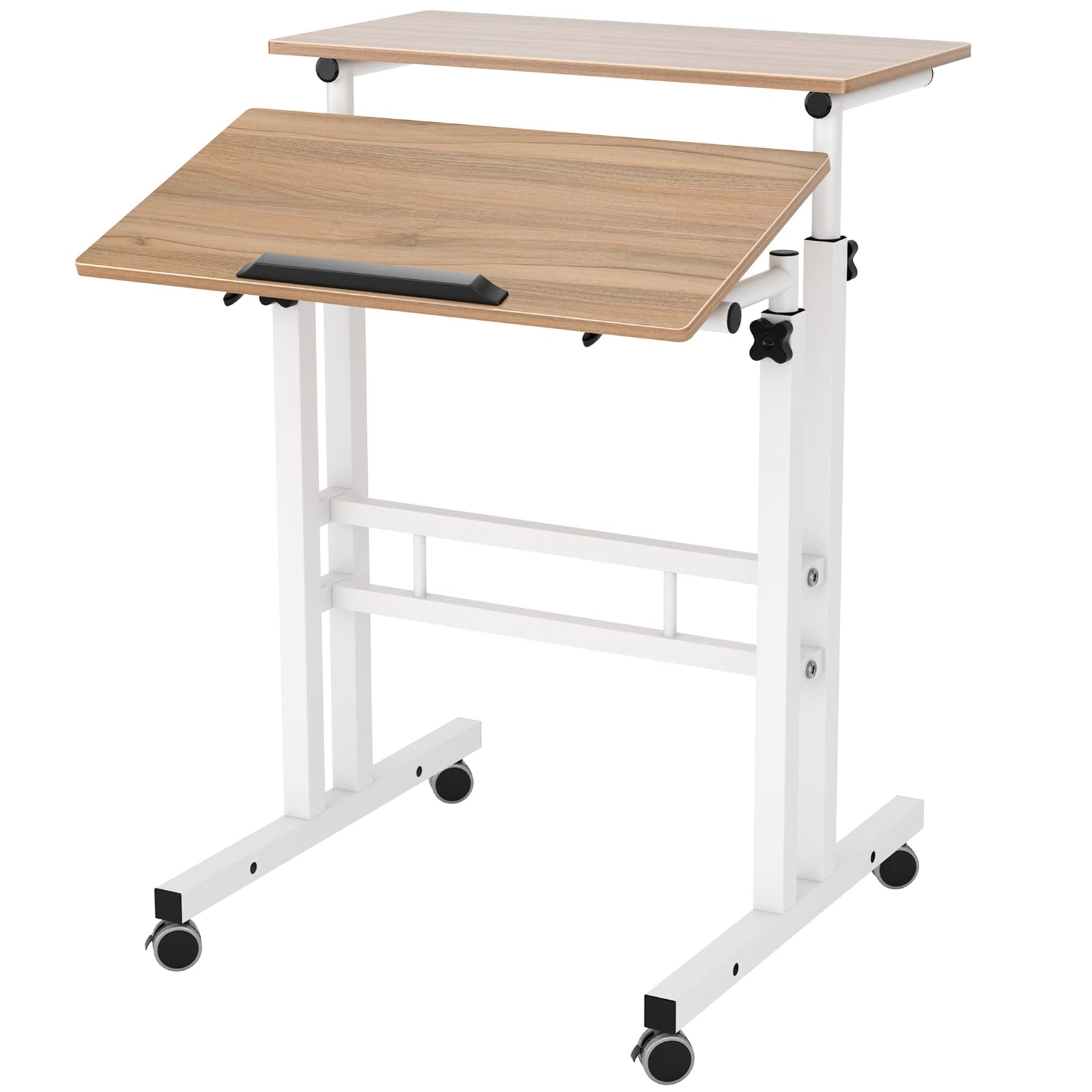 Adjustable Mobile Standing Desk - 23.6