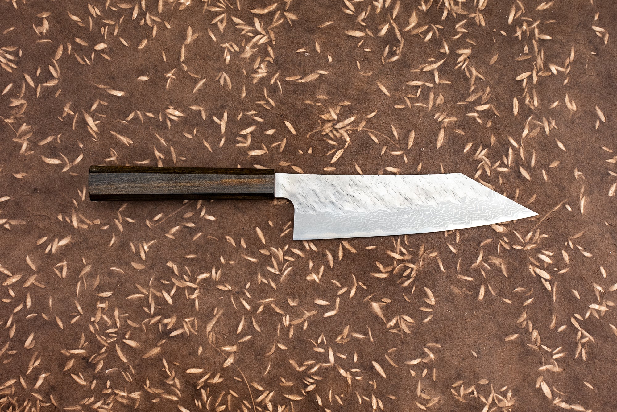 Nigara VG10 Tsuchime Damascus Bunka Knife 180mm - Premium Japanese Kitchen Knife for Slicing, Dicing & Precision Cooking - Perfect for Chefs & Home Cooks