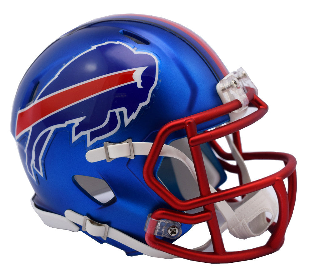 Buffalo Bills Blaze Speed Mini Helmet - Authentic NFL Collectible for Fans, Display & Gameday Decor - Perfect for Sports Memorabilia & Home Office Decor