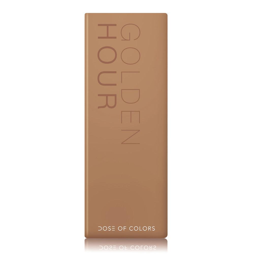Dose of Colors Golden Hour Eyeshadow Palette - Warm Neutral Eyeshadow Set for Day & Night Makeup - Perfect for Everyday Wear, Date Night, and Special Occasions