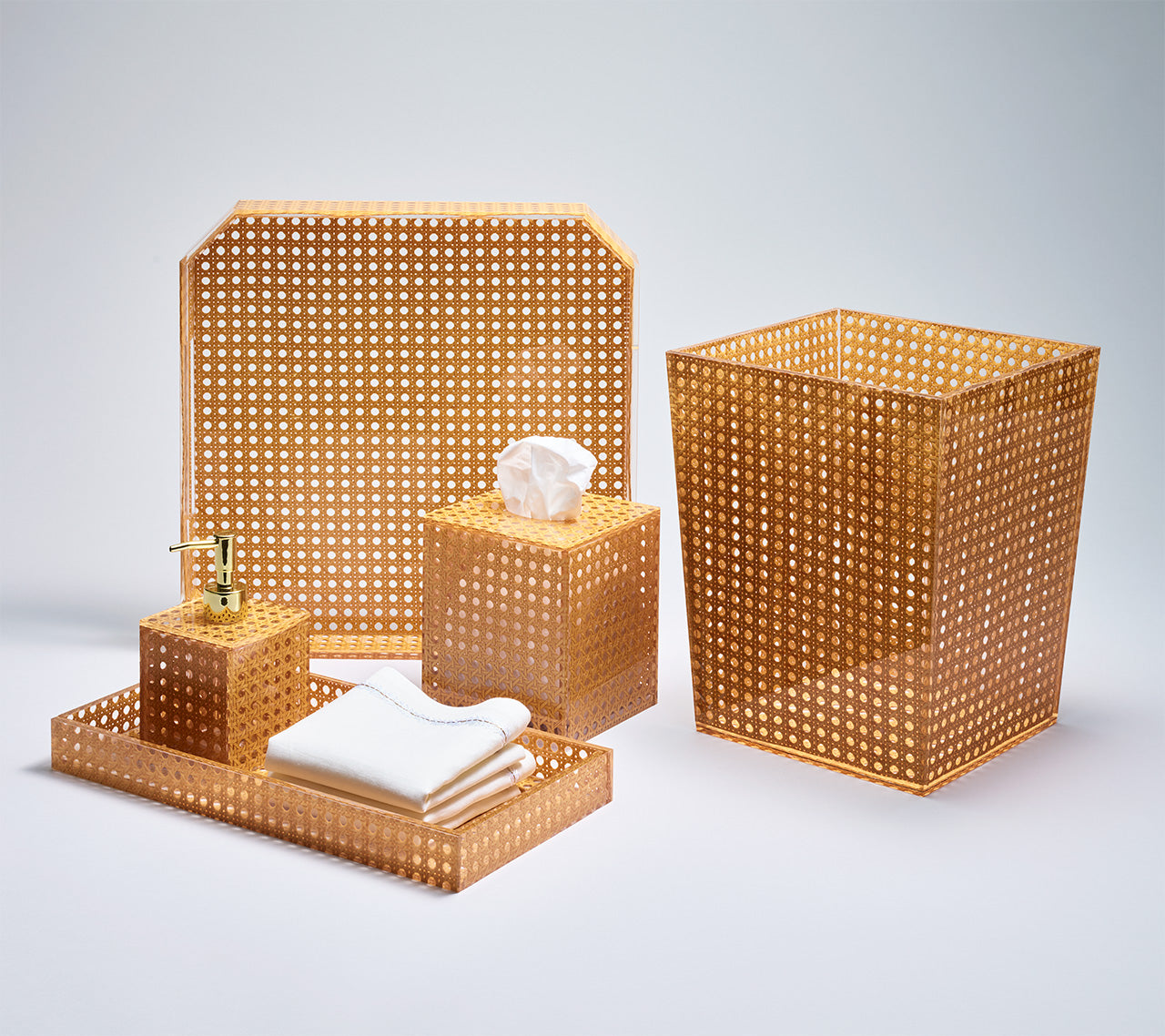 Natural Reed Waste Basket - Eco-Friendly Woven Trash Bin for Home, Office & Bathroom - Perfect for Waste Disposal & Organization