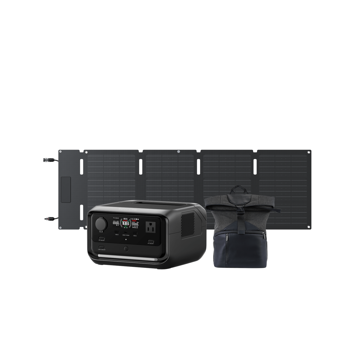 EcoFlow RIVER 3 Plus Portable Power Station 288Wh | Solar Generator for Camping, Emergencies & Outdoor Adventures | Fast Charging & Lightweight Backup Battery for Home & Travel