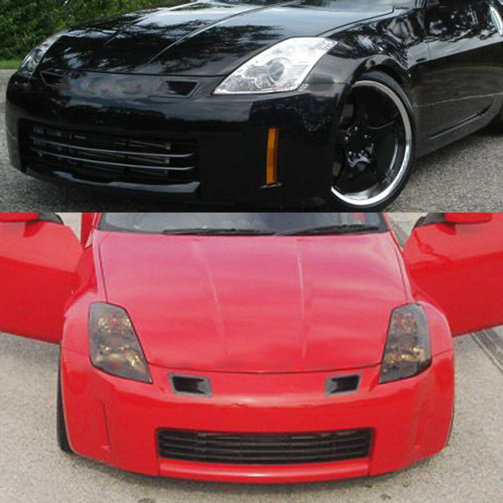 Carbon Fiber Bumper Air Vent Intake Duct - Left Side Replacement for Nissan 350Z Z33 (2003-2009) | High-Performance Car Accessory | Track & Street Racing Upgrade