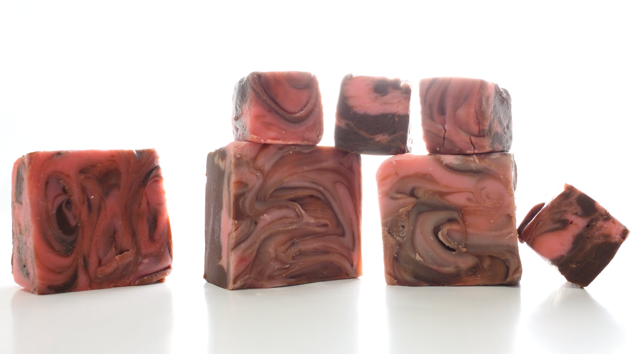 Mayboom Chocolate Amaretto (Cherry) Fudge 1/2 Pound - Premium Homemade Fudge with Rich Creamy Texture - Authentic Secret Recipe - Gourmet Chocolate Gift - Perfect for Holidays, Parties & Sweet Treats