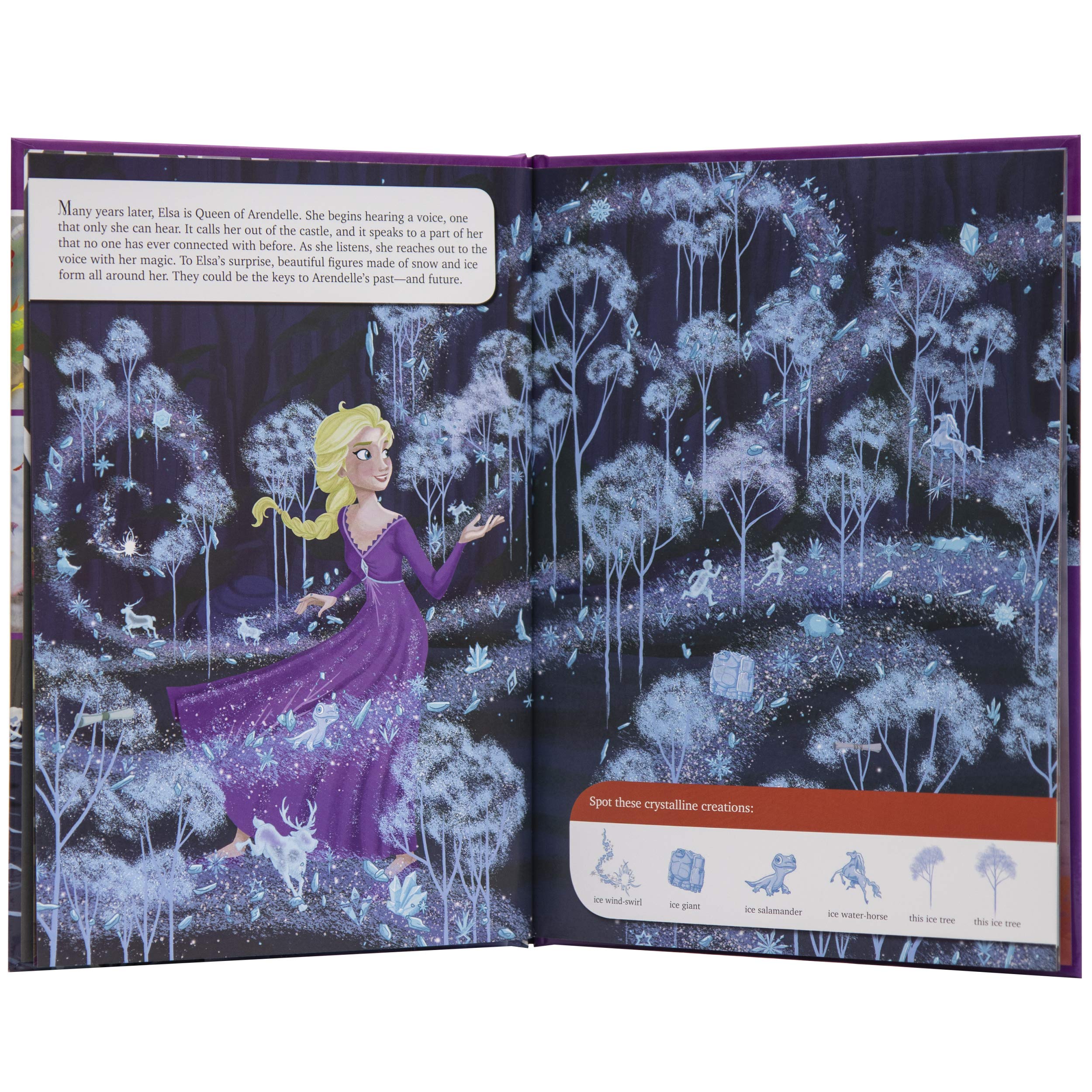 Disney Frozen 2 Elsa Anna Olaf Look and Find Activity Book for Kids - PI Kids - Fun Learning Adventure for Preschoolers and Toddlers - Perfect for Travel, Birthday Gifts, and Family Bonding Time