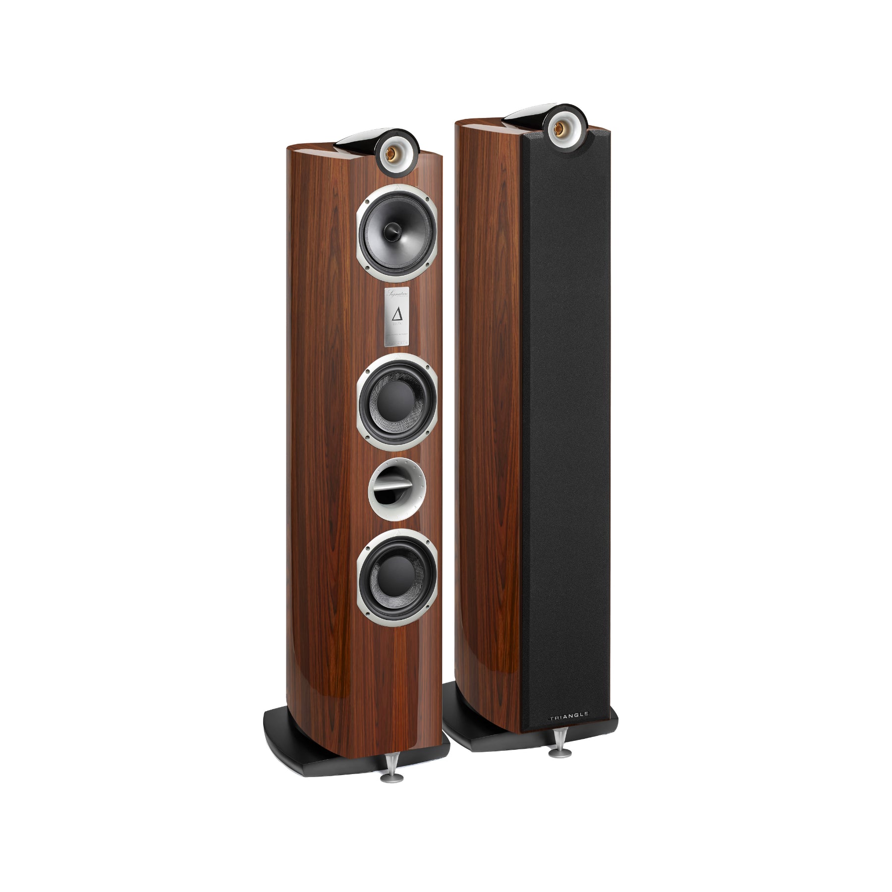 Premium Triangle Signature Delta Floorstanding Speakers - High-Fidelity Stereo Sound for Home Theater & Music Listening
