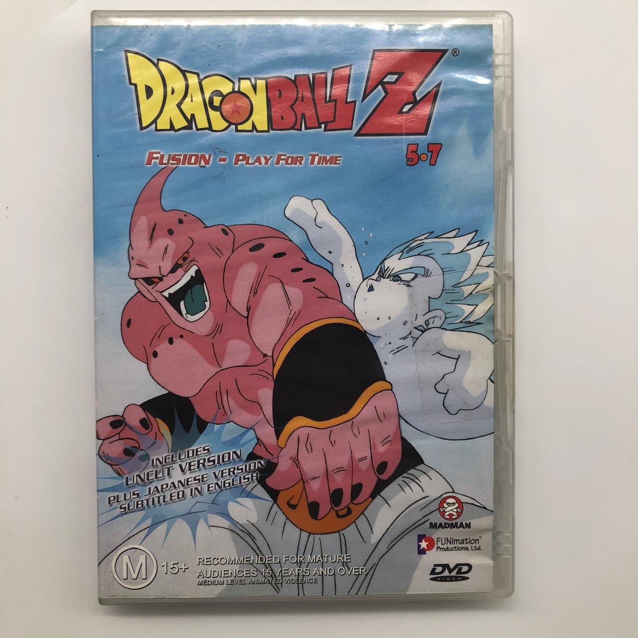 Dragon Ball Z Fusion Play For Time 5.7 DVD - Anime Action Movie for Kids & Adults | Perfect for Home Entertainment & Anime Collections