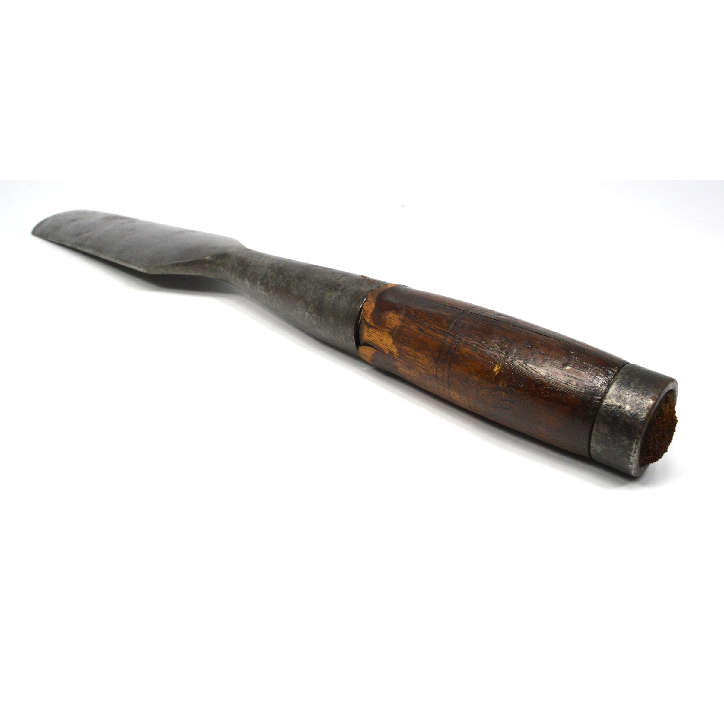 Antique Large Socket Gouge Woodworking Chisel by Underhill - 2 5/8x19 Inch Big Slick - Perfect for Wood Carving, Furniture Making & DIY Wood Projects