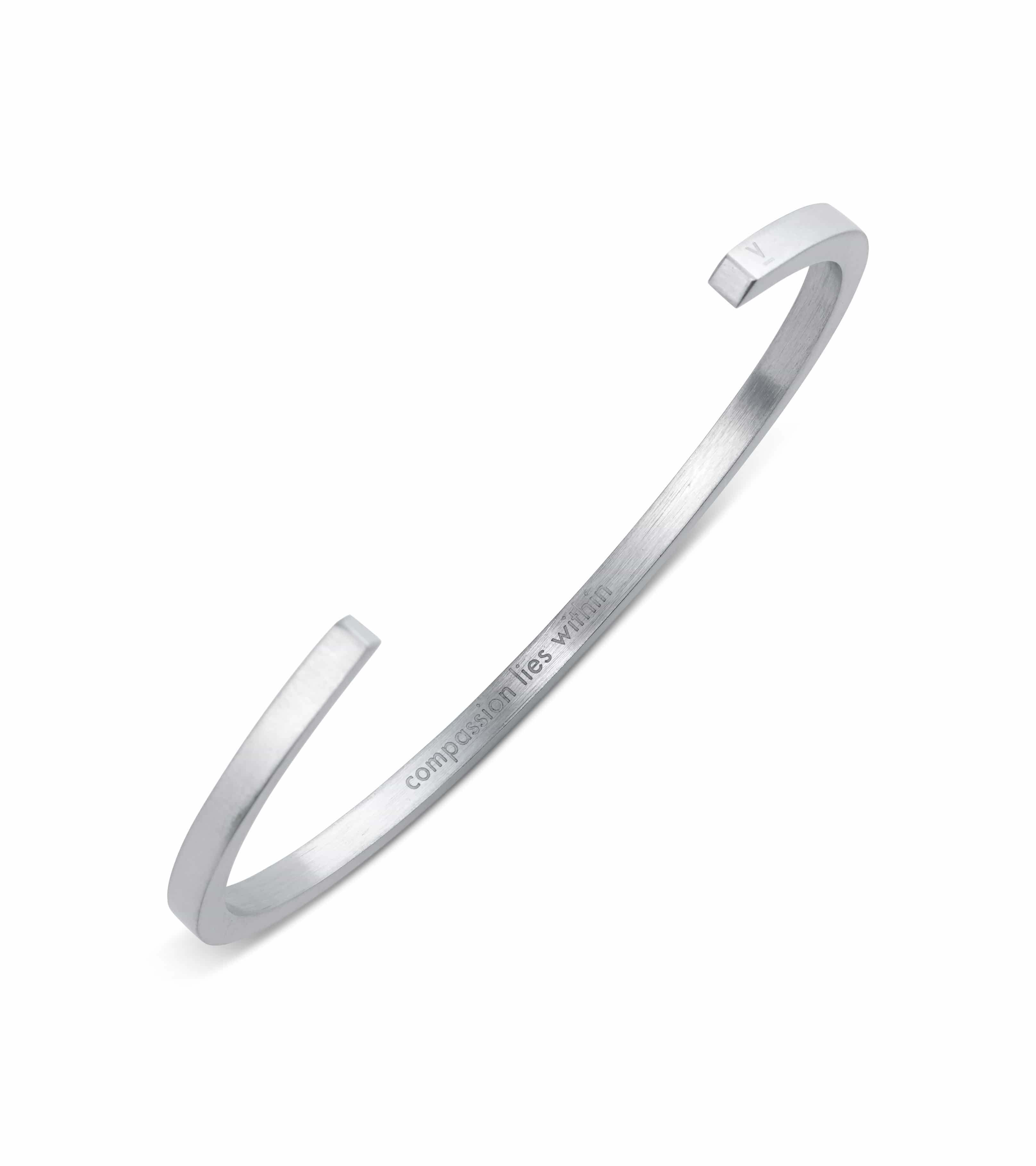 Ilse Collection 316L Stainless Steel Silver Bangle Bracelet for Women - Hypoallergenic, Tarnish-Resistant Jewelry for Everyday Wear & Special Occasions