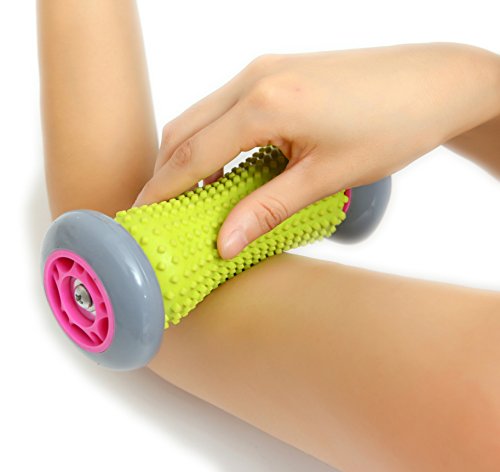 Itian Foot Massager Roller - Handheld Relaxation Tool for Foot Arch Pain Relief - Perfect for Home, Office & Travel Use