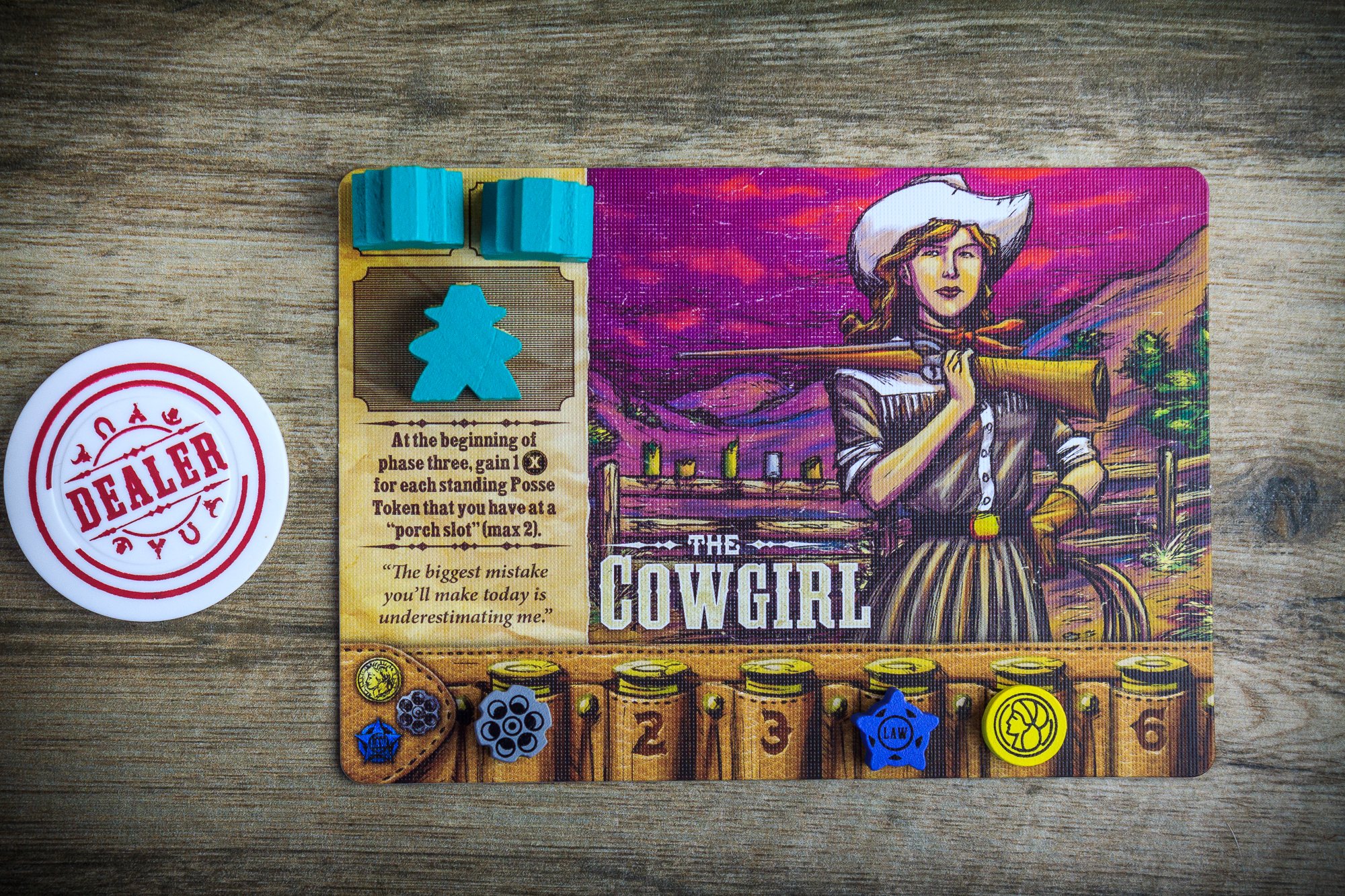 Tiny Epic Western Board Game - Wild West Poker Adventure for Game Nights