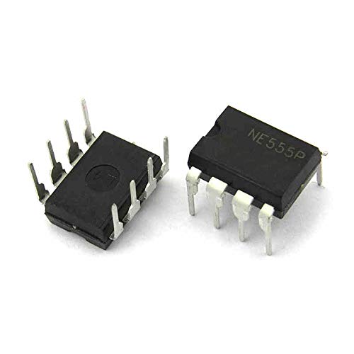 50Pcs NE555 Timer IC Chip Kit - Precision Pulse Generator for DIY Electronics, Robotics, and Circuit Projects