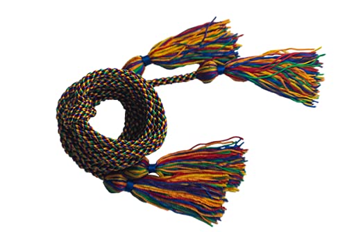 10 Pack Double Graduation Honor Cords - Academic Achievement & Commencement Accessories for High School & College Graduation Ceremonies