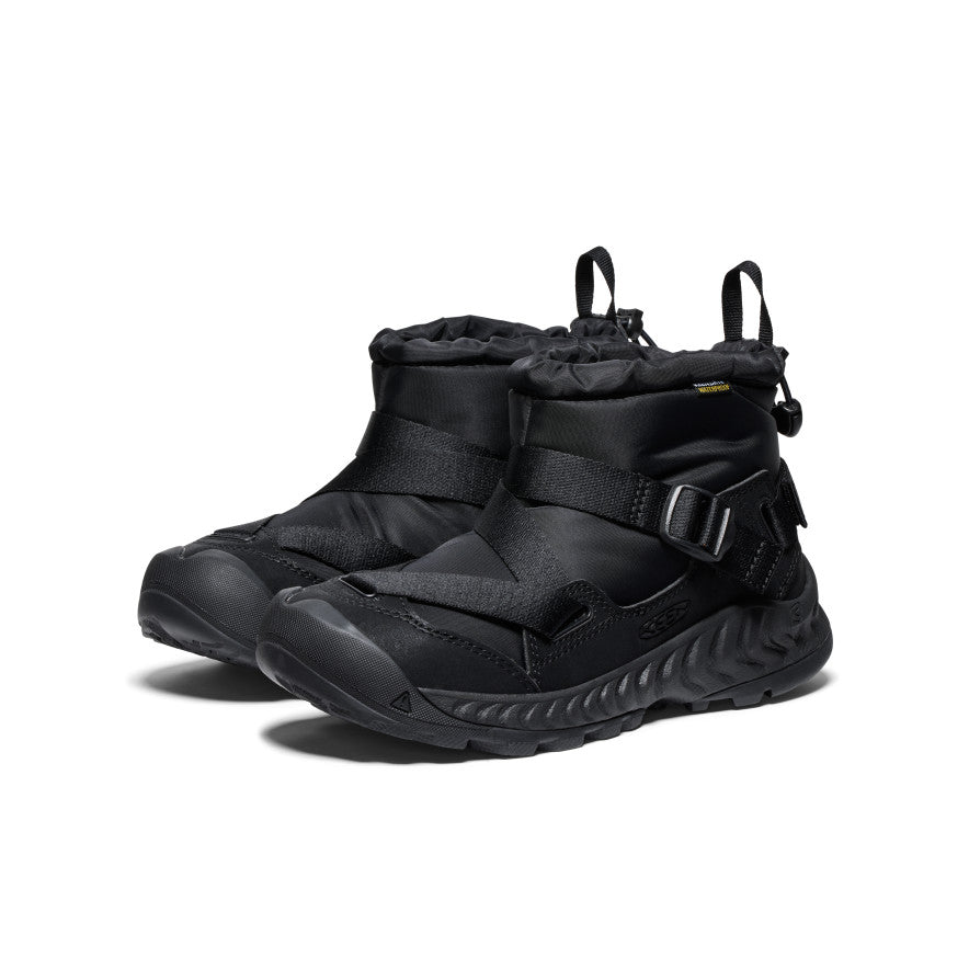 Waterproof Women's Hoodzerra II Boots - Black/Black | Winter Snow & Rain Outdoor Hiking Shoes for Women