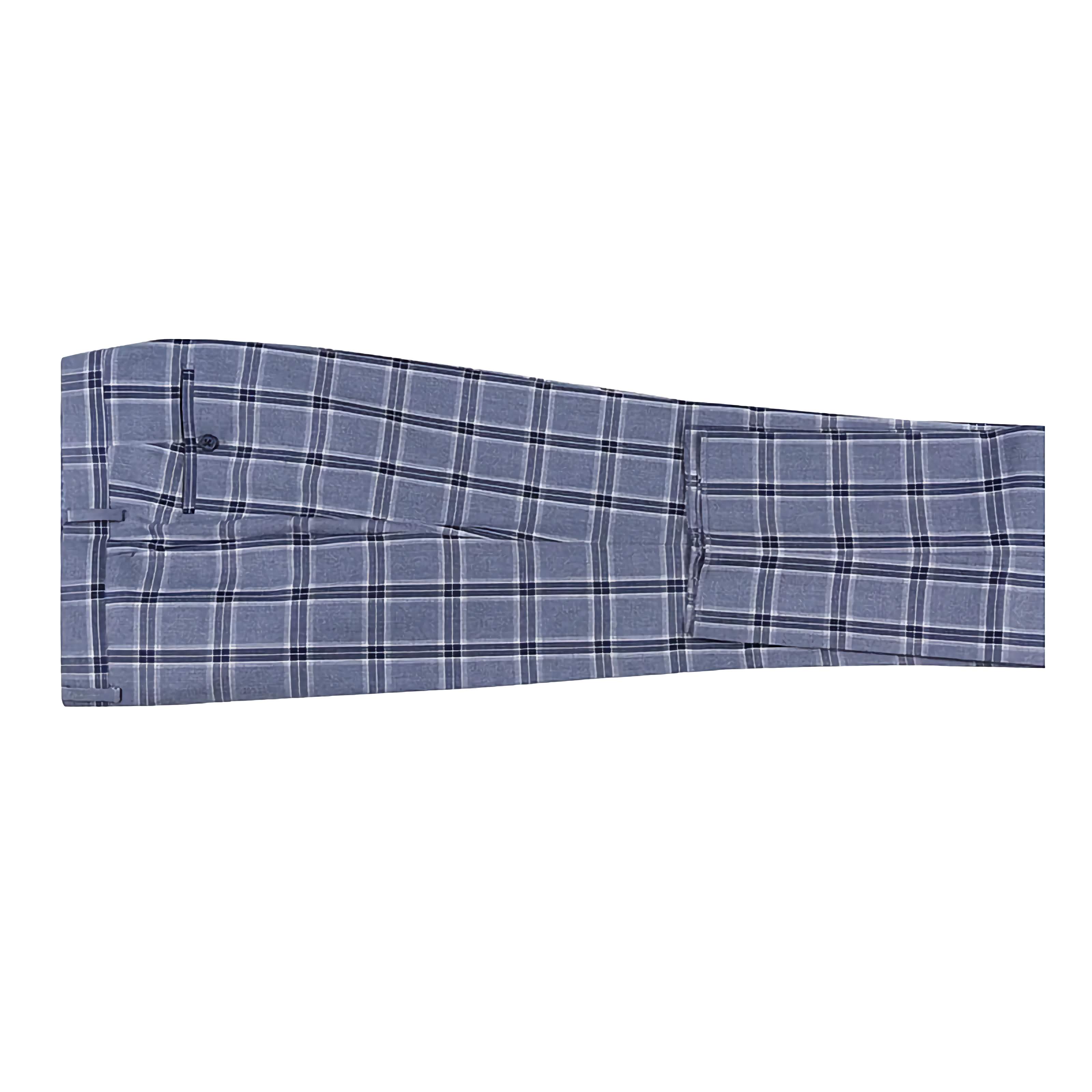 English Laundry 3-Piece Light Gray Checked Slim Fit Suit for Men | Business Formal Attire & Wedding Outfit | Perfect for Office, Interviews, and Special Occasions
