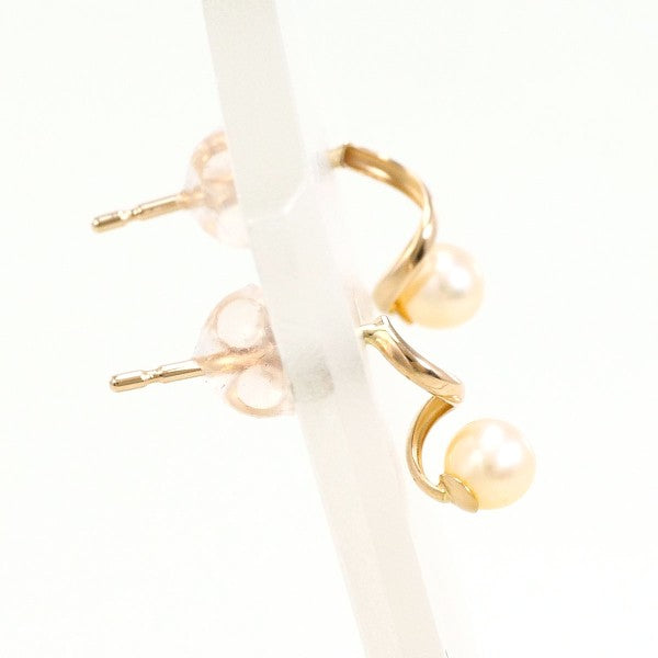 18K Pink Gold Pearl Earrings for Women - Elegant & Timeless Jewelry Gift for Weddings, Parties & Special Occasions