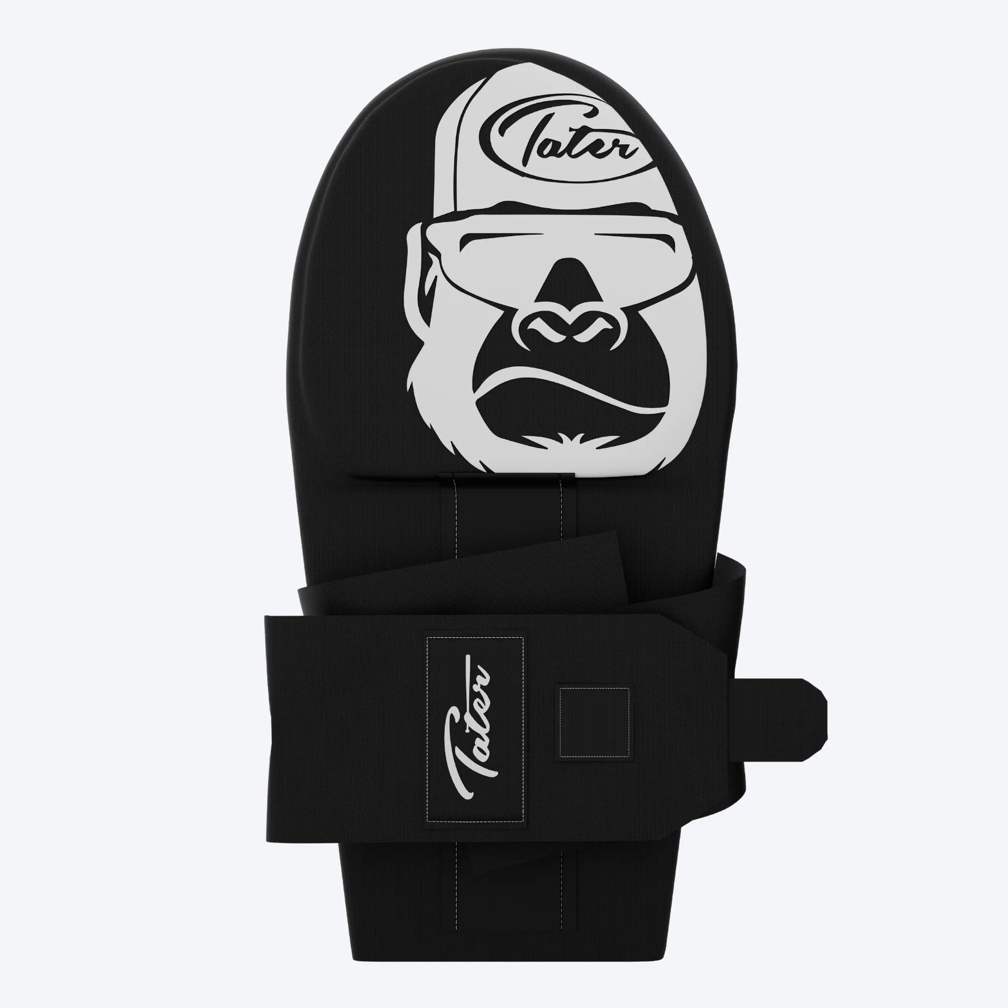 KONG Sliding Mitt - Black | Dog Training & Chew Toy for Aggressive Chewers | Perfect for Fetch, Tug-of-War & Interactive Play