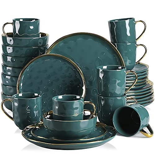 Blackish Green and Gold