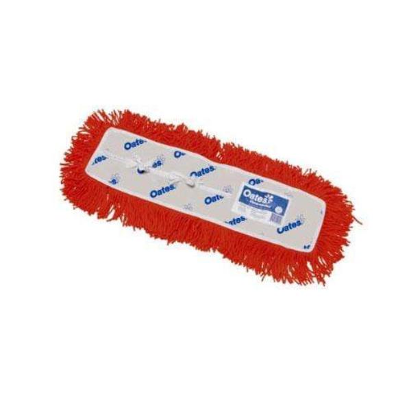 Oates Fringe Modacrylic Dust Control Mop 24 Inch (610mm) - Premium Static-Free Cleaning Tool for Hardwood Floors, Tile & Office Spaces