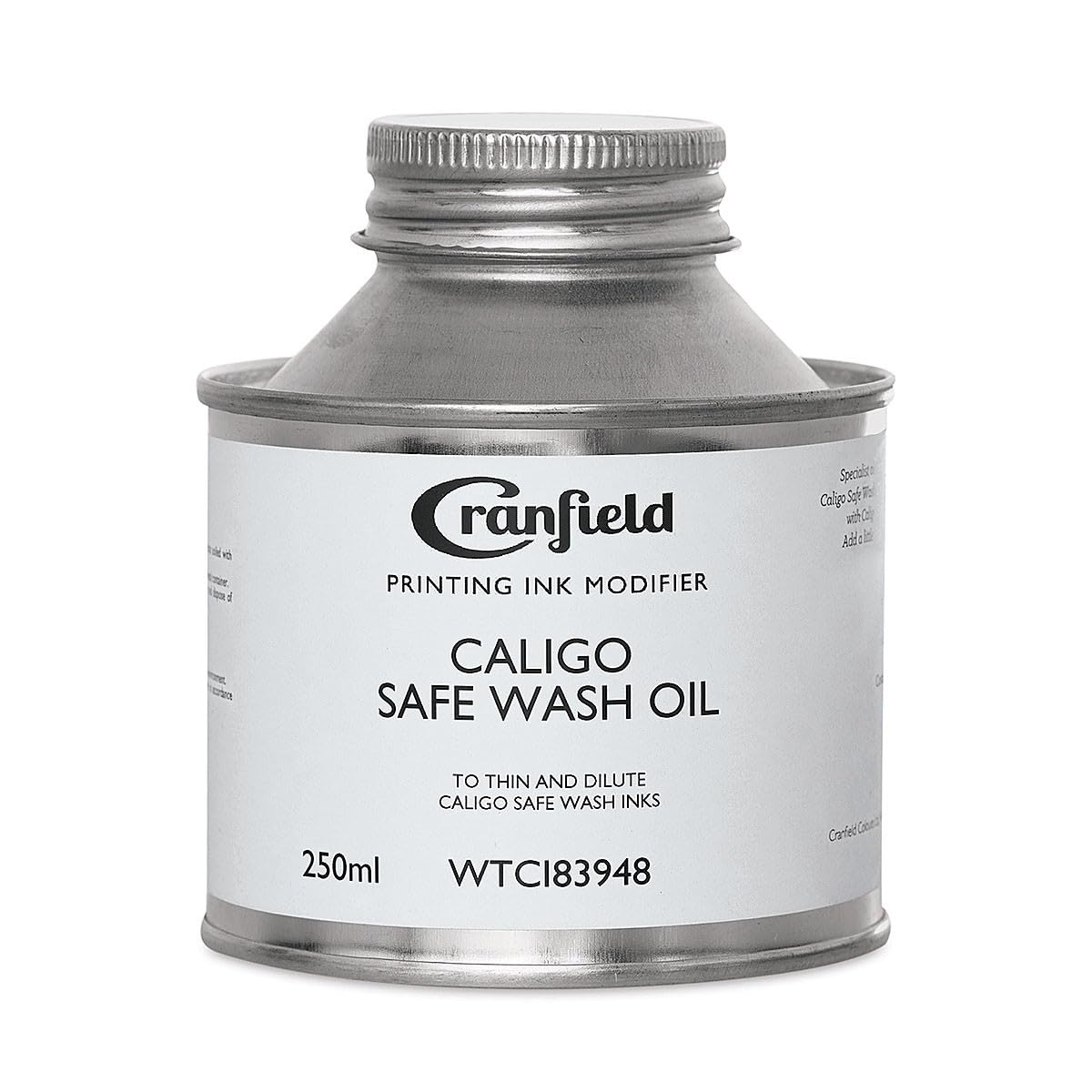 Cranfield Caligo Safe Wash Oil-Based Relief Printing Ink - 250ml for Block Printing, Linocut & Fine Art Projects