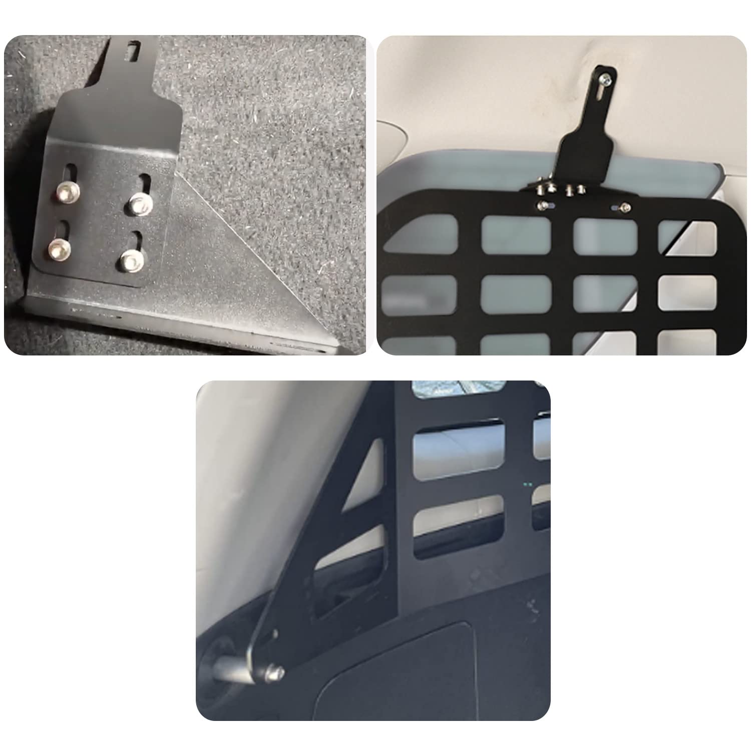 **Modular Rear Window MOLLE Panel Storage System for 2010-2024 Toyota 4Runner – Cargo Organizer & Gear Carrier – Perfect for Off-Roading, Camping & Overlanding**