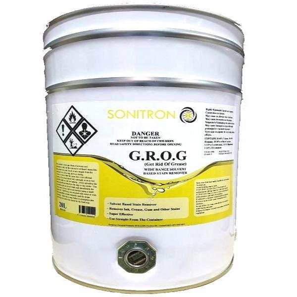 Sonitron GROG Carpet Cleaner Spray - Professional Pre-Treatment Solution for Deep Cleaning Carpets, Upholstery & Stains - Perfect for Home, Office & Commercial Use