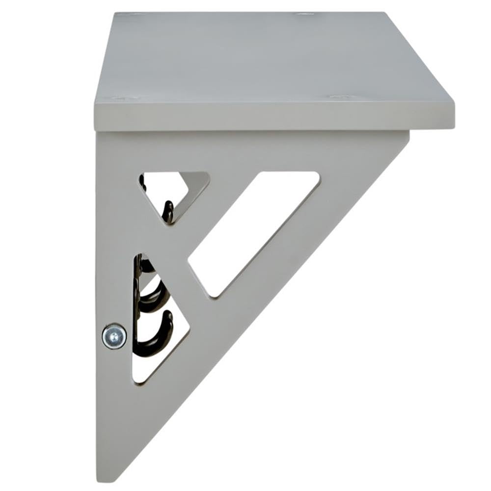36-inch Coventry Open-Design Coat Hook & Bench Hall Tree Set - Traditional, Modern & Cottage Style Entryway Organizer with 4 Double Hooks & Shelf - Perfect for Entryways, Laundry Rooms & Mudrooms - Easy Assembly Home Storage Solution