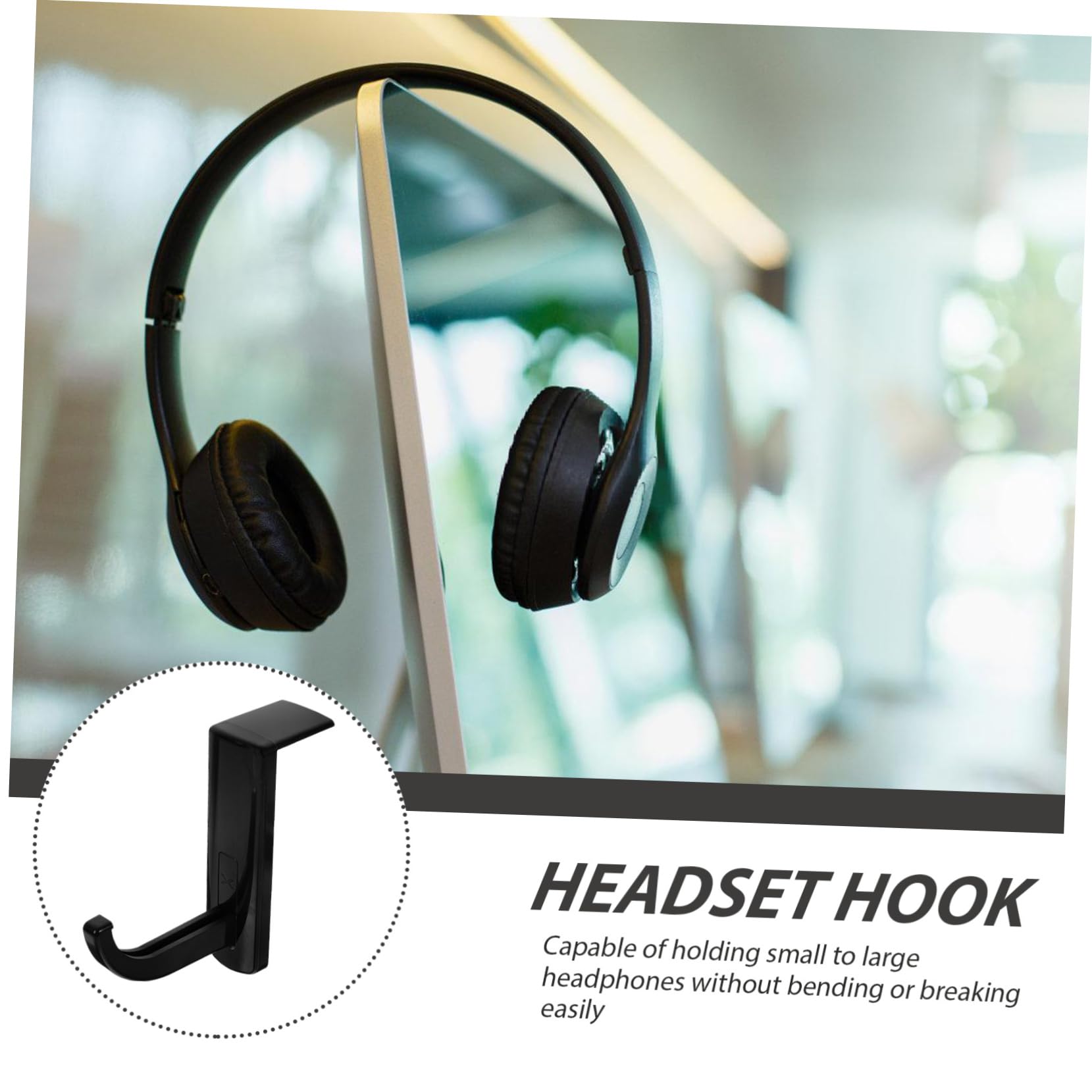 12 Pcs Headphone Stand Holder - Space Saving Desk Organizer for Gaming Headsets, Earphones & Accessories | Perfect for Office, Gaming Setup & Home Workspace Organization