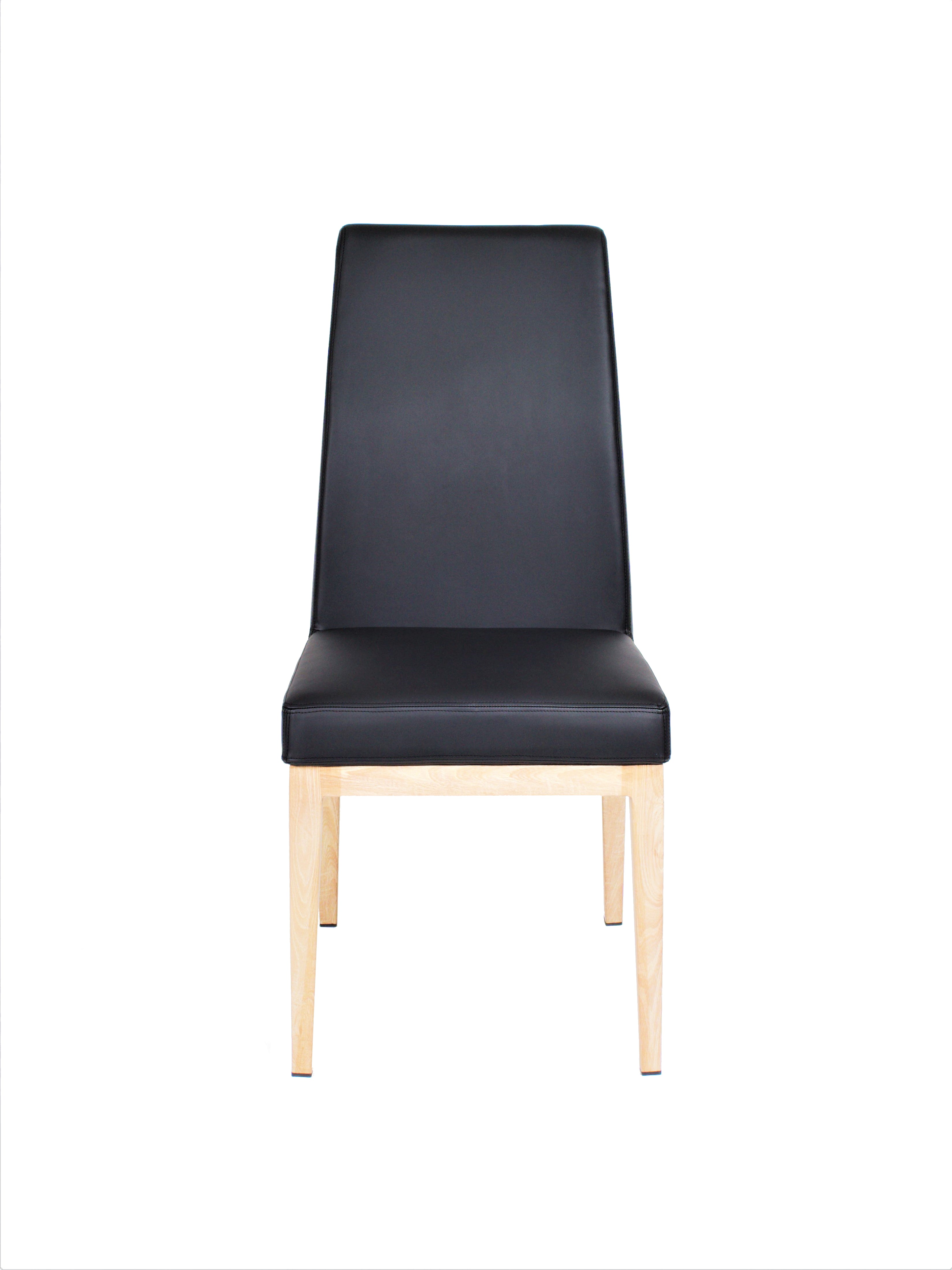 Erika Chair in Black Seating - Modern Black Dining Chair for Home & Office - Perfect for Kitchen, Dining Room, and Workspace
