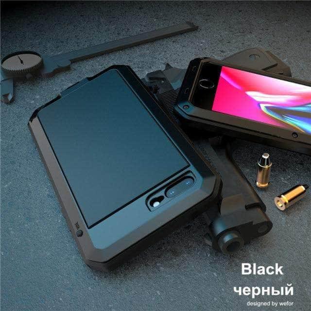 Durable Metal & Soft Silicone iPhone 13 Pro Case - Shockproof Full Protective Bumper Cover for Everyday Use, Travel & Outdoor Activities