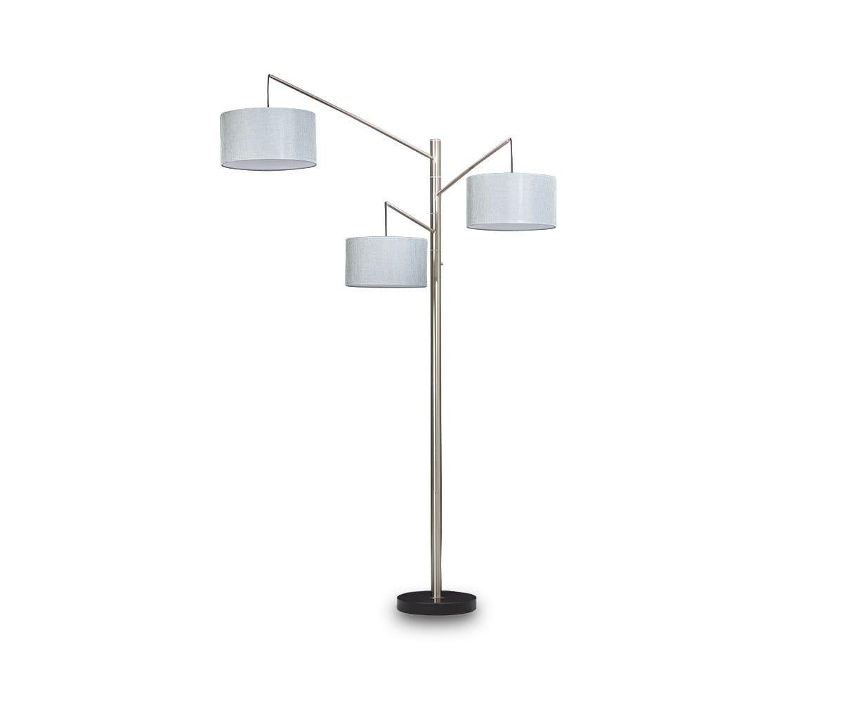Modern Karla Floor Lamp - Adjustable Height LED Standing Light for Living Room, Bedroom & Office - Warm White & Cool White Light Modes - Perfect for Reading, Relaxing & Decorating