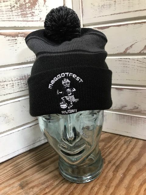 Missoula Maggotfest Pom Beanie (RA) - Warm Winter Hat for Skiing, Snowboarding & Outdoor Activities