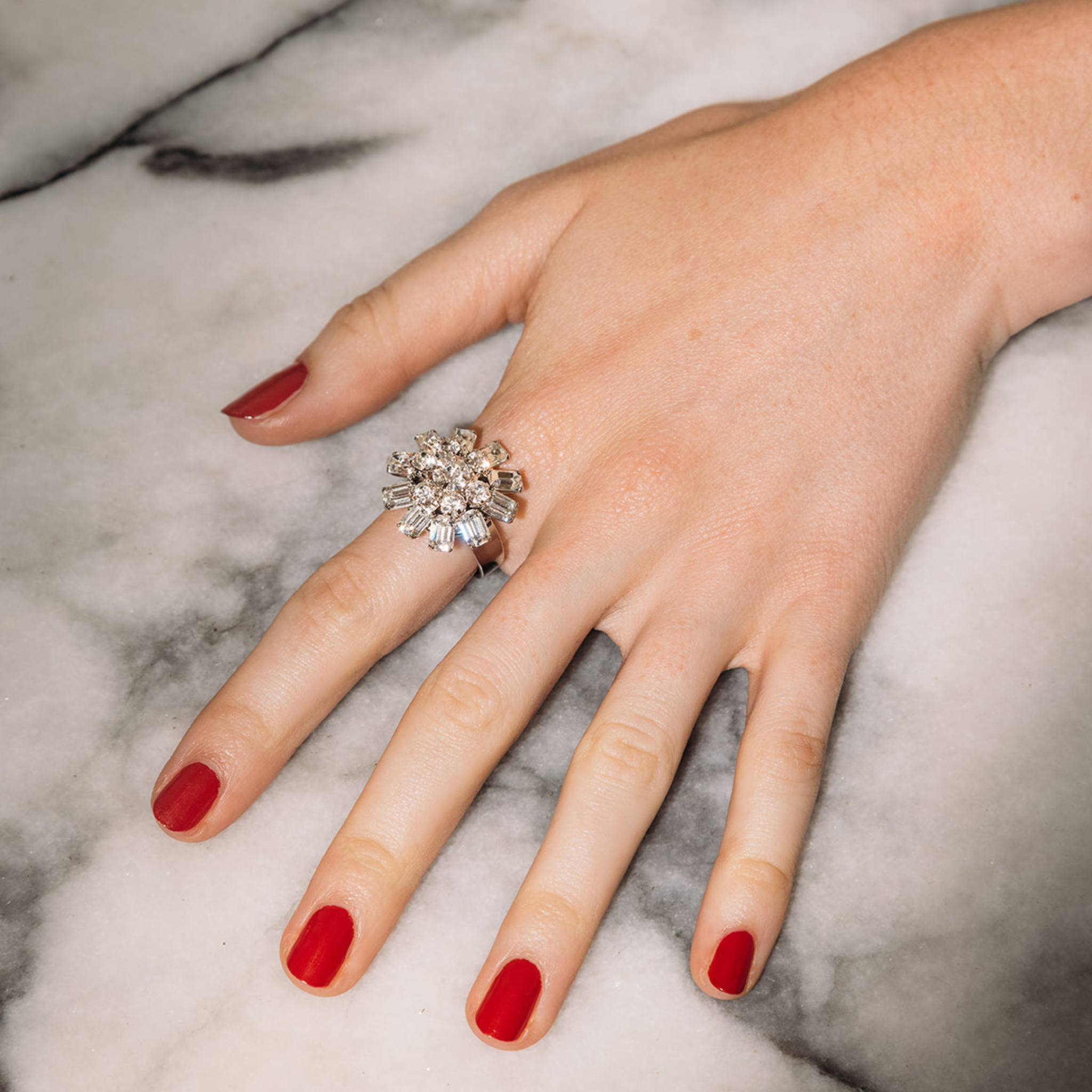 Billie Cocktail Ring - Elegant Statement Jewelry for Women | Perfect for Parties, Weddings & Special Occasions