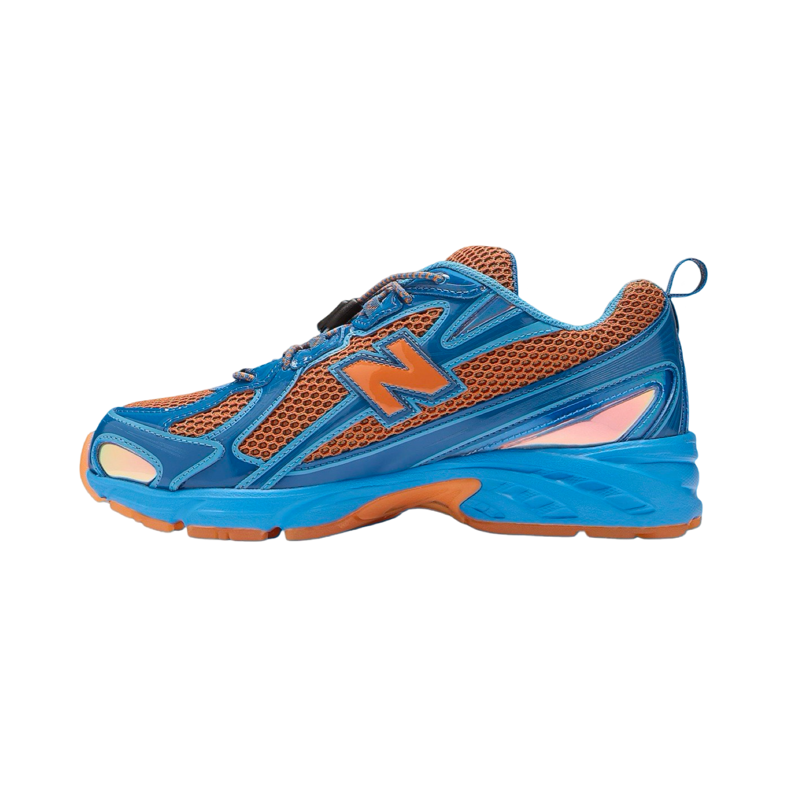 New Balance 740v2 Men's Running Shoes - Snorkel Blue/Persimmon Orange - Lightweight & Comfortable for Jogging, Gym & Daily Wear