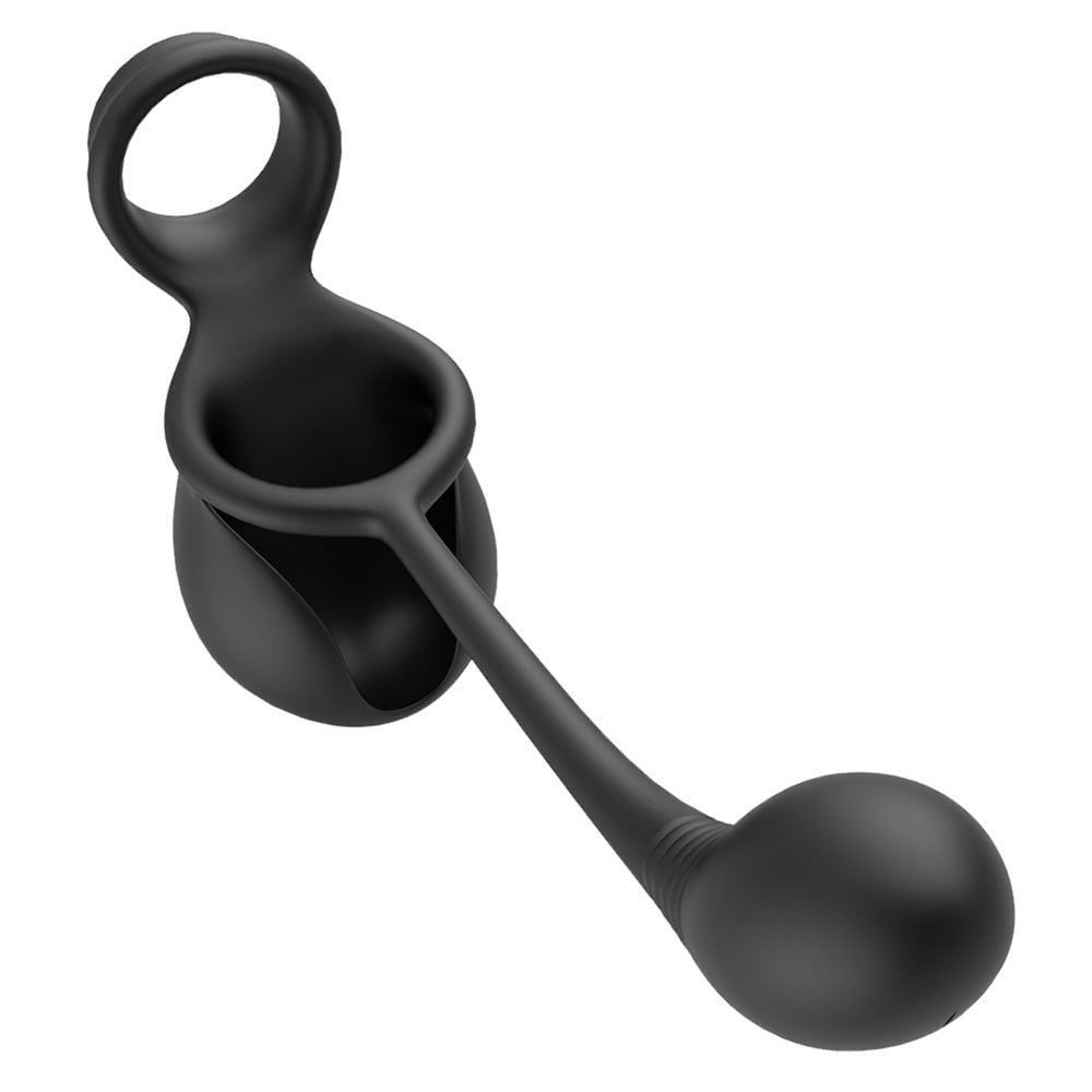 Aphrodisia Male Wearable Vibrating Balls & Prostate Stimulator - Hands-Free Pleasure for Couples Play & Solo Exploration