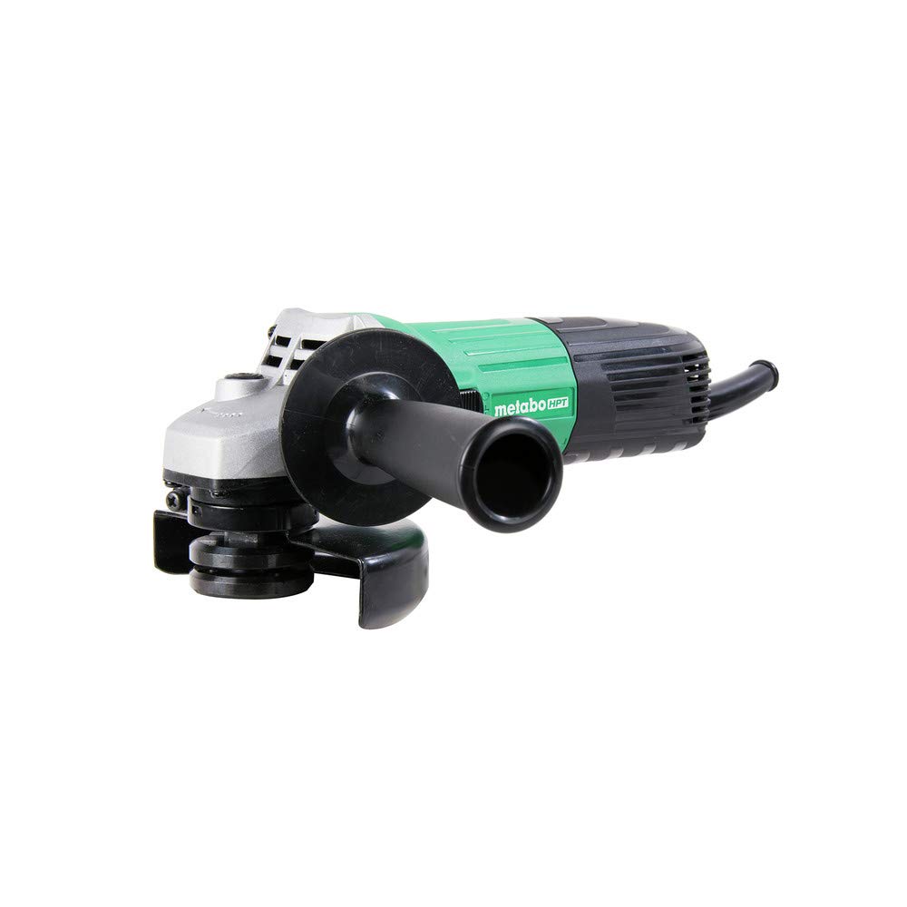 Metabo HPT 4-1/2-Inch Angle Grinder with 5.1-Amp Motor - Compact Design, Lightweight 4 Lbs (G12SS2) - Perfect for Metal Cutting, Grinding & DIY Projects