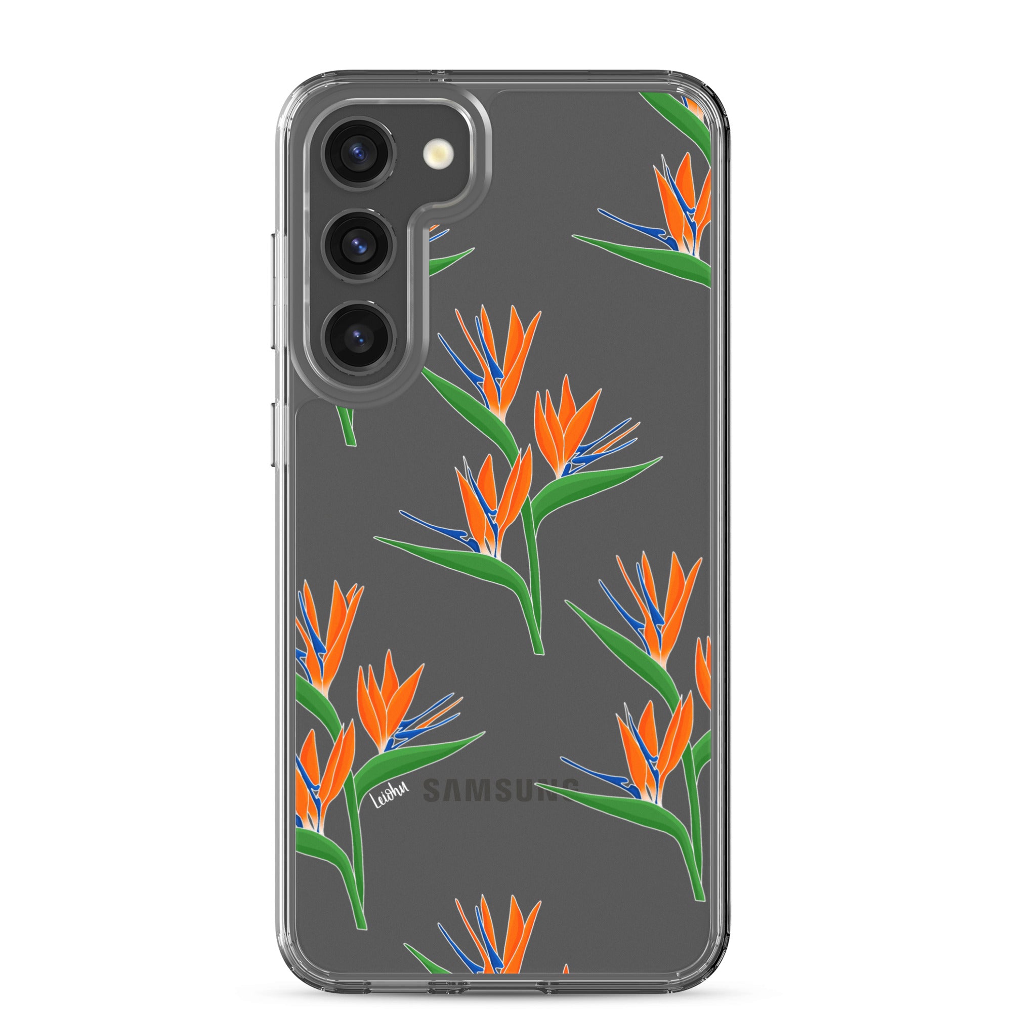 Bird of Paradise Clear Phone Case for Samsung Galaxy - Slim Protective Cover for Everyday Use & Travel