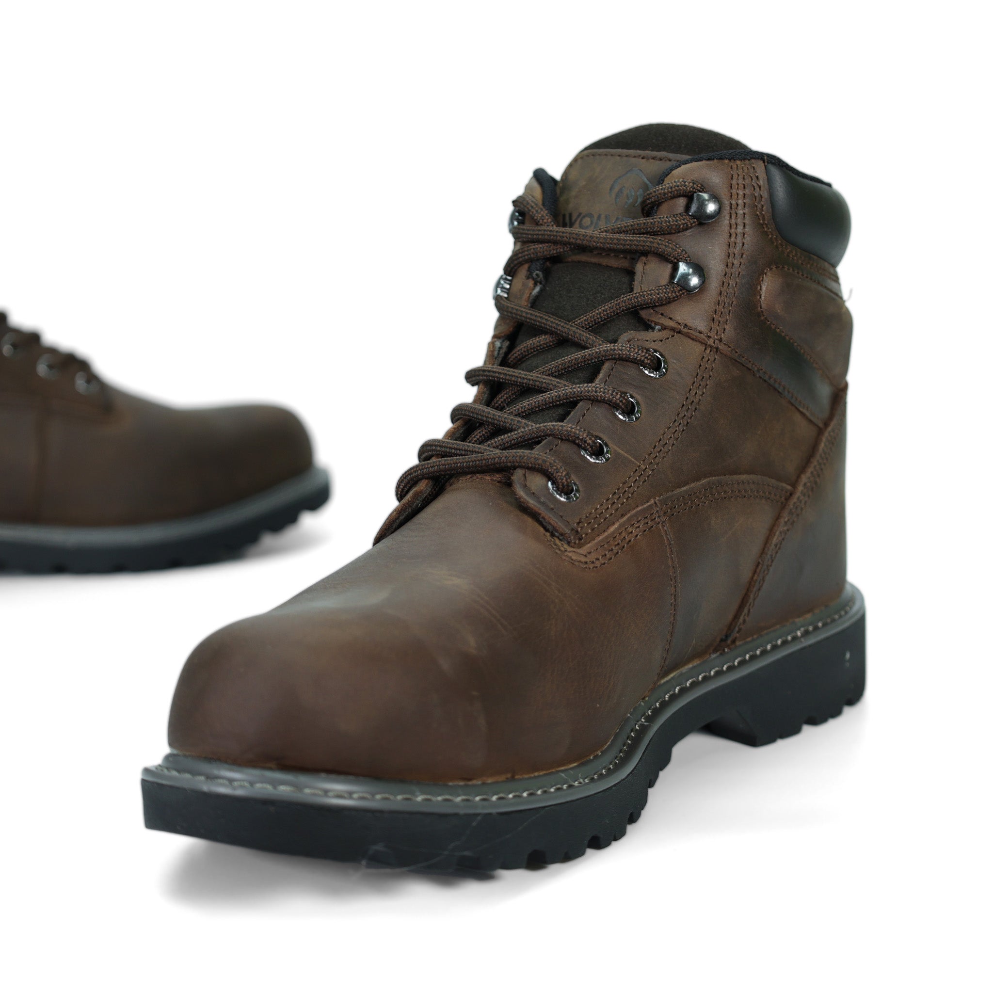 Floorhand Safety Boots - Heavy Duty Work Boots for Oil Rig & Construction - Slip Resistant, Steel Toe, Waterproof - Ideal for Industrial & Outdoor Work Safety