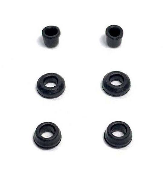 Yellowood Fingerboard Y Truck Soft Bushings Set - Premium Skateboard Replacement Parts for Smooth Tricks & Stunts | Perfect for Tech Deck, Finger Skateboarding & Mini Ramp Practice