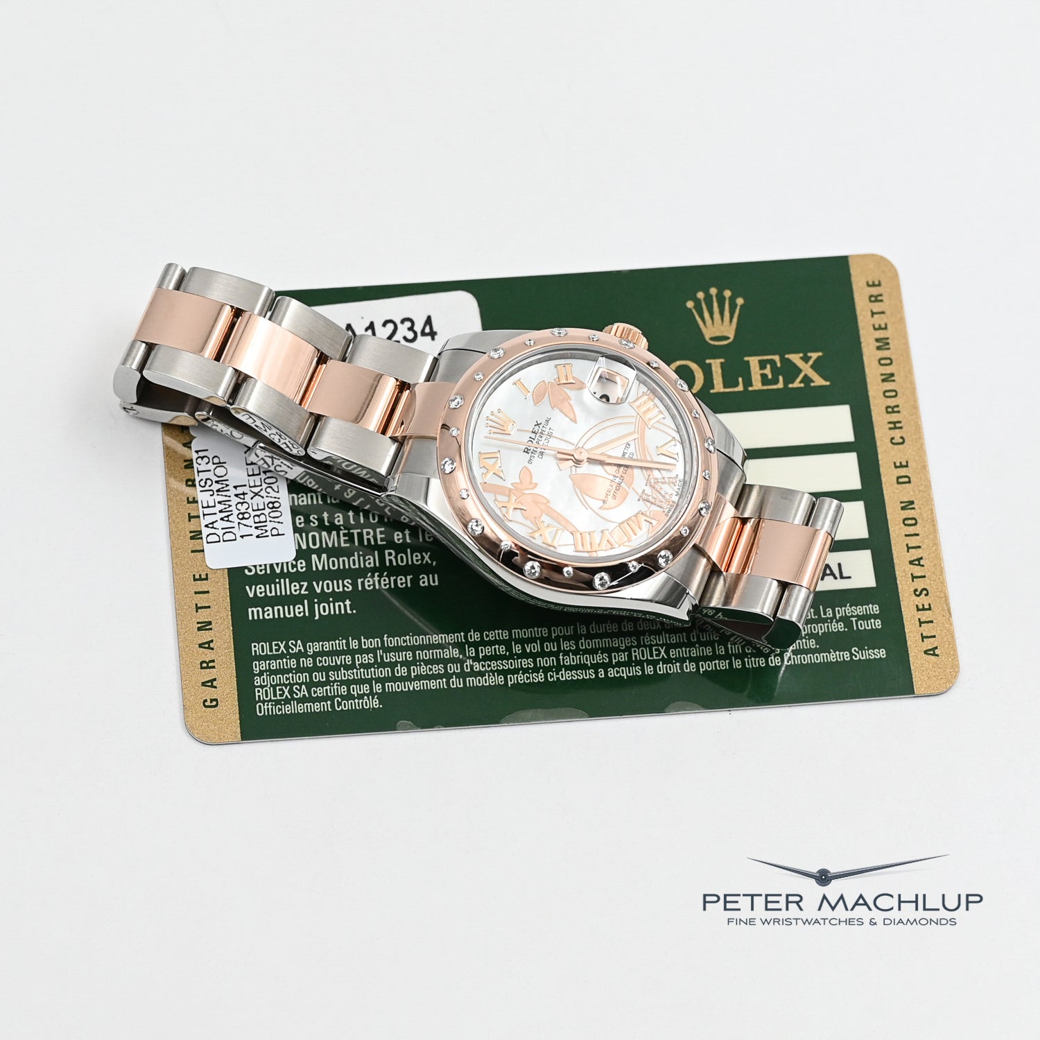 Rolex Datejust 31mm Stainless Steel Watch with Fluted Bezel & Jubilee Bracelet - 2012 Model - Perfect for Women's Luxury Fashion & Special Occasions