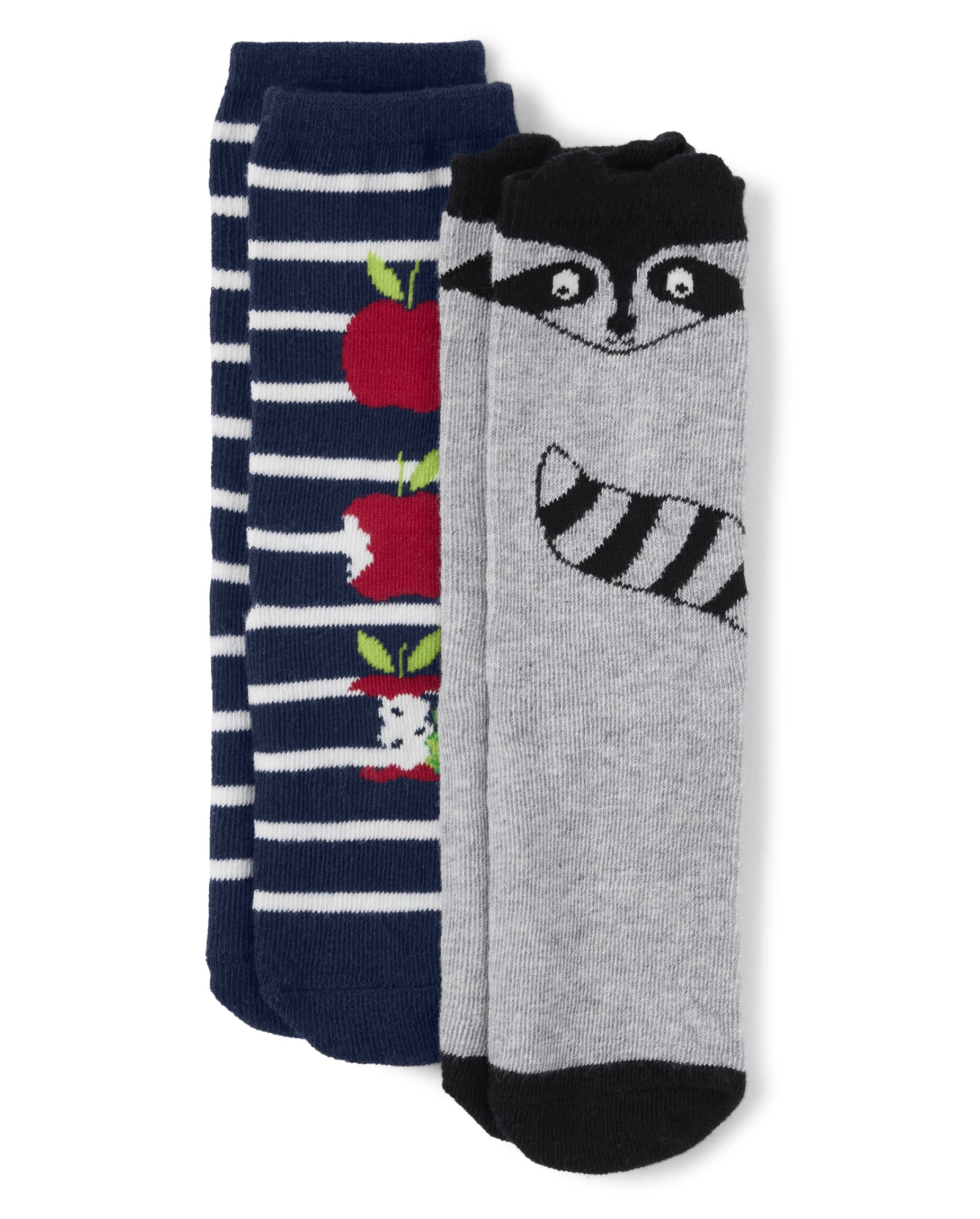 Gymboree Boys and Toddler Crew Socks - Soft Cotton Athletic Socks for Kids - Perfect for Playtime, School & Everyday Wear