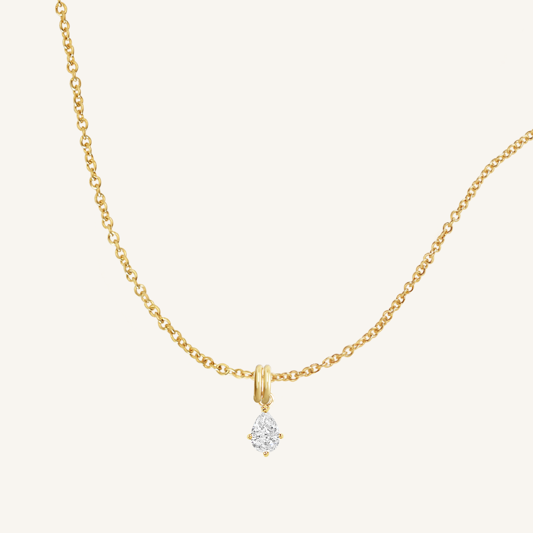 Elegant Axial Charm Necklace for Women - Dainty Layering Pendant Jewelry for Everyday Wear & Special Occasions