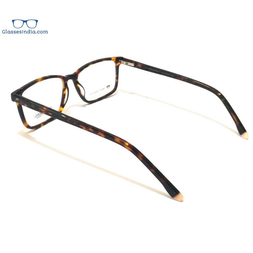 Stylish Slim Rectangle Acetate Full Frame Glasses MB005DA - Trendy Eyewear for Men & Women - Perfect for Office, Reading & Everyday Fashion