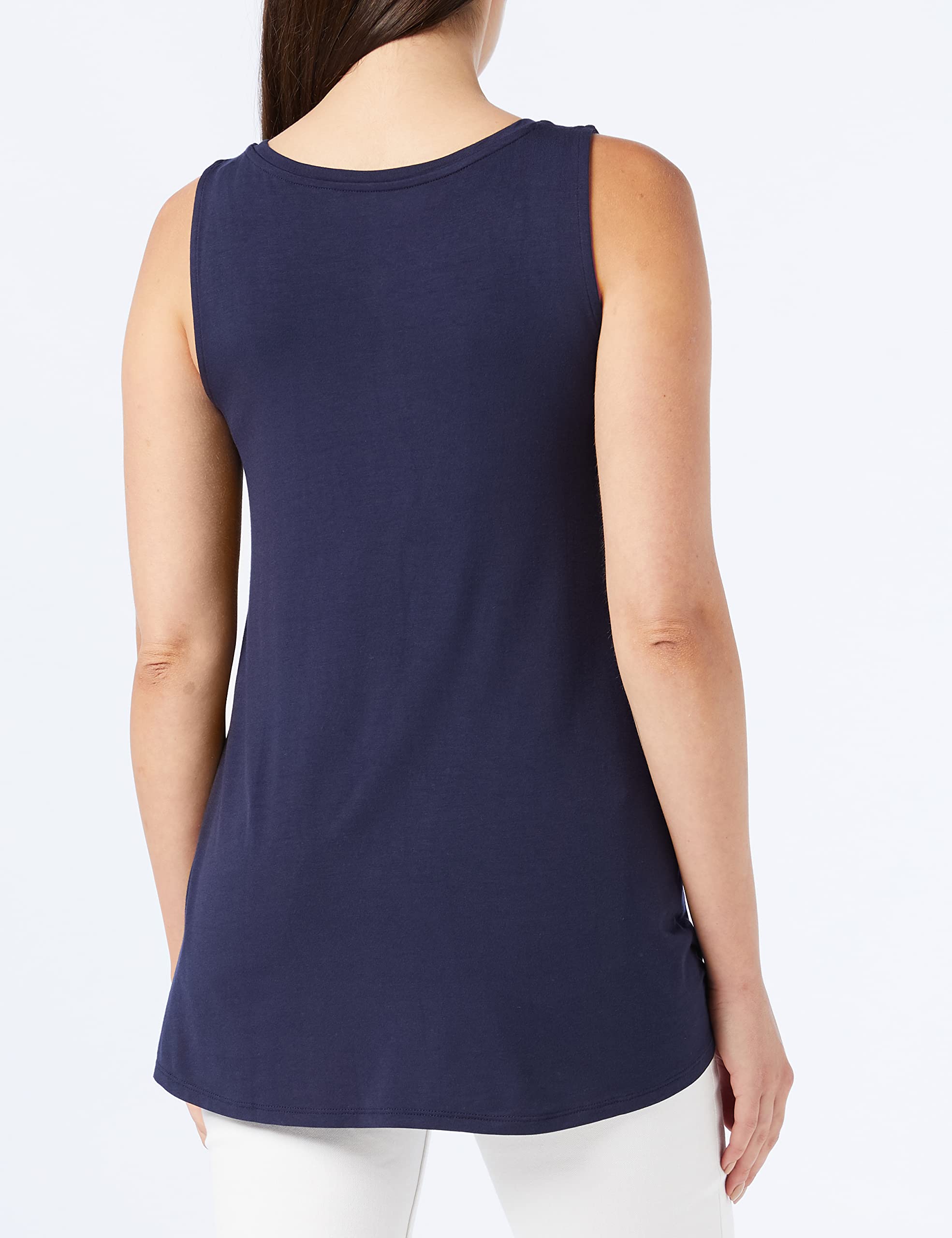 Amazon Essentials Women's Swing Tank Top - Comfortable Plus Size Casual T-Shirt for Everyday Wear, Lounge & Summer Outfits