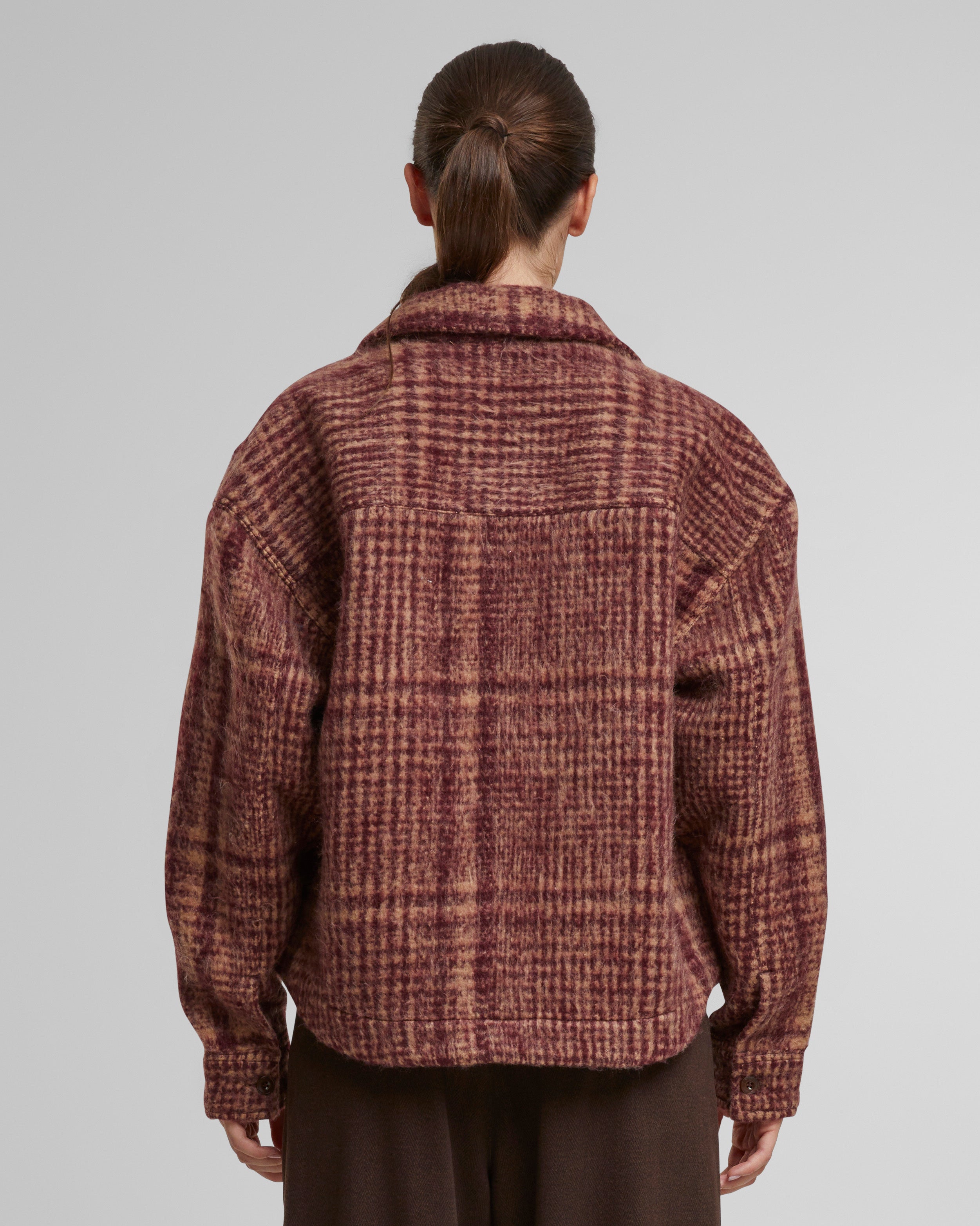 Red Chelsea Flannel Jacket for Men & Women - Cozy Winter Outwear, Casual Fall Fashion - Perfect for Outdoor Activities, Hiking, and Camping